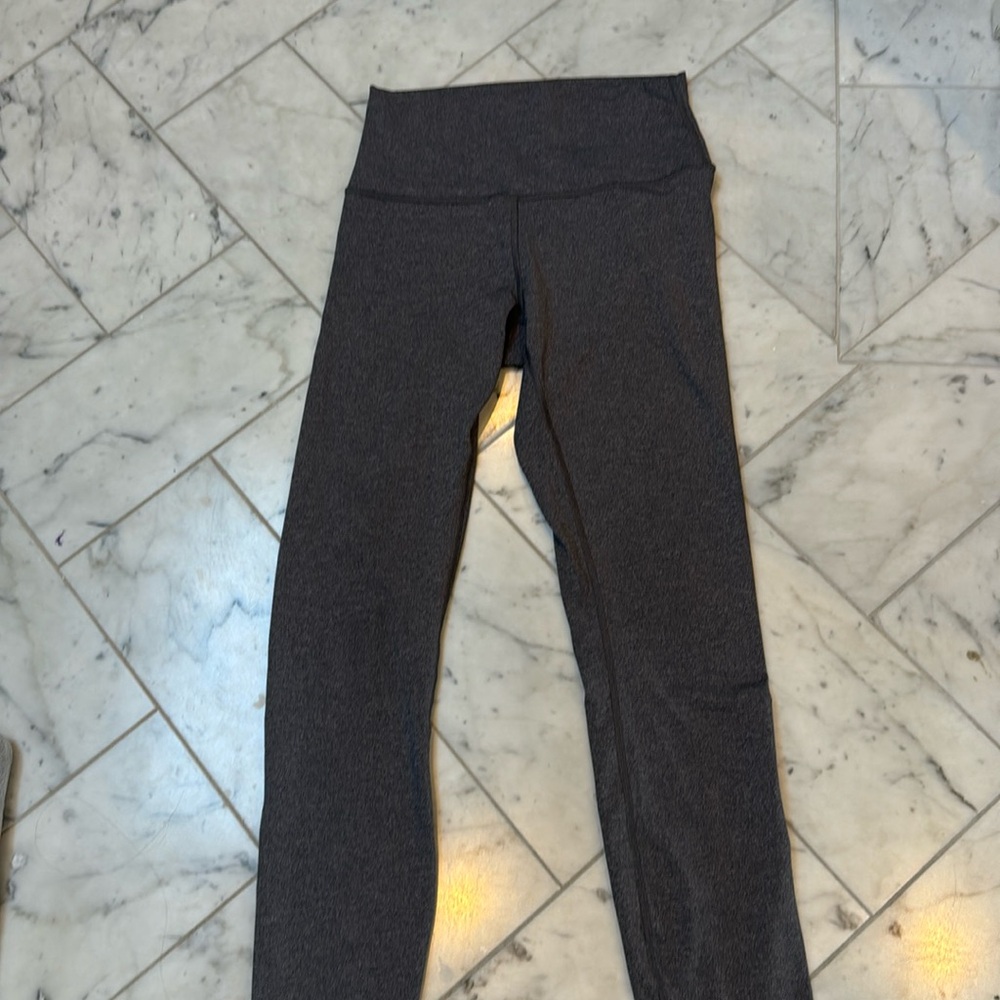 Lululemon size 4 charcoal gray leggings
